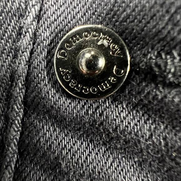 Democracy Twill Slate Gray Tummy Slimming Ankle Jeans Size 10 - Picture 10 of 13